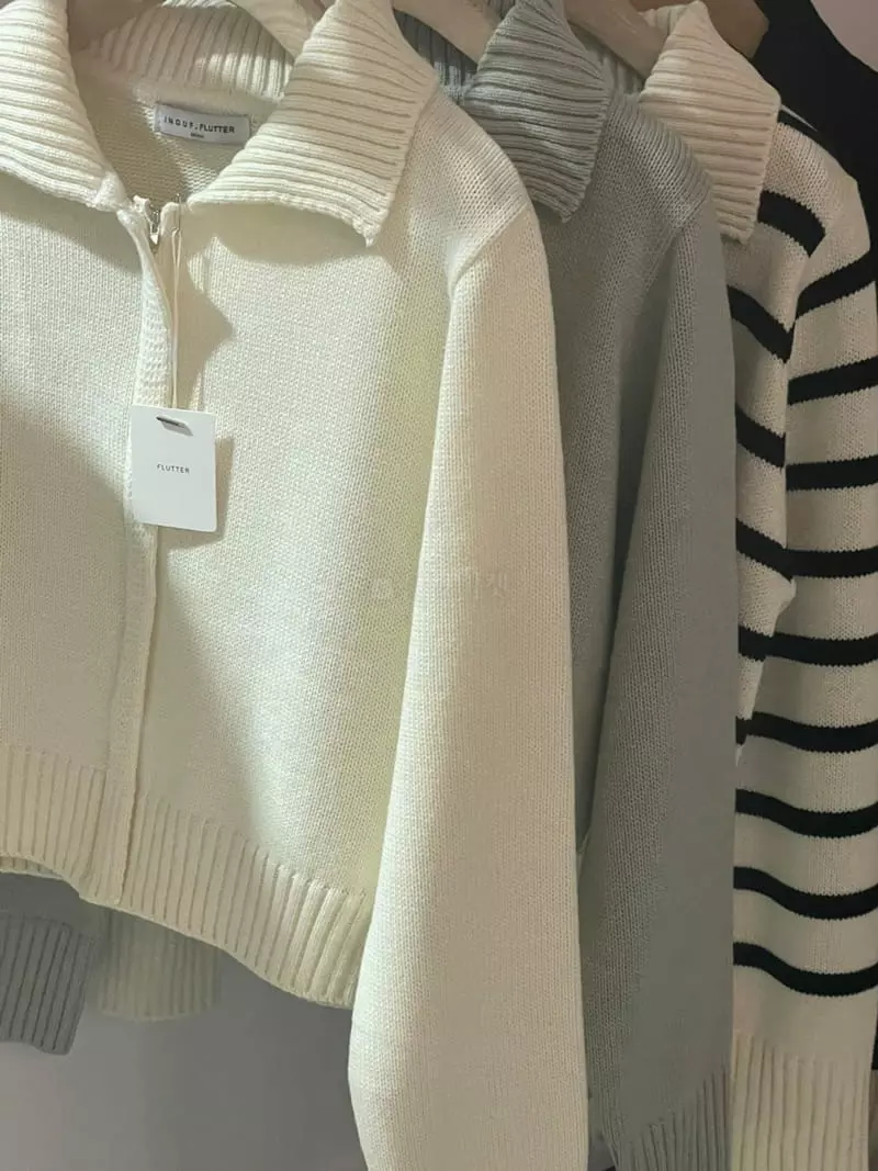 Flutter - Korean Women Fashion - #womensfashion - Roy Knit Tee - 2