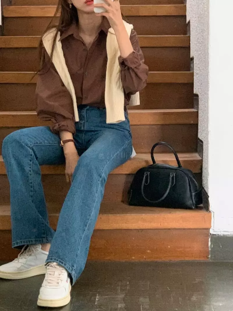 Flutter - Korean Women Fashion - #womensfashion - Grow SHIrt - 6