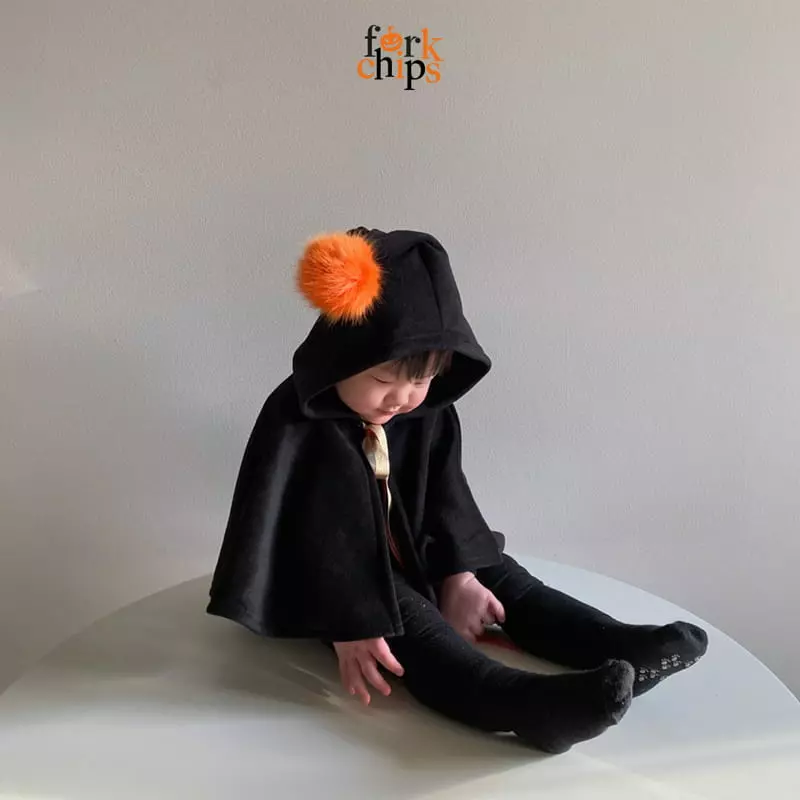 Fork Chips - Korean Children Fashion - #childofig - Hallooween Cape - 6