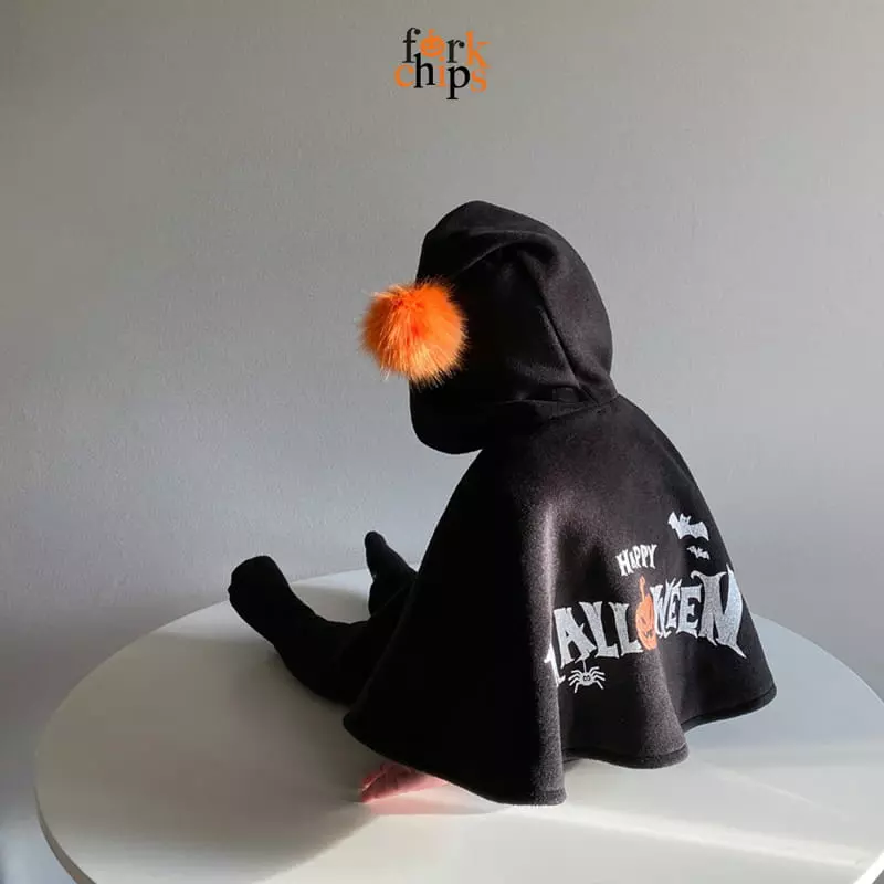 Fork Chips - Korean Children Fashion - #fashionkids - Hallooween Cape - 10