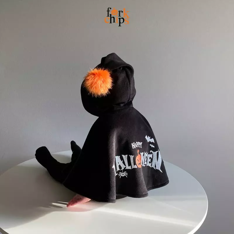 Fork Chips - Korean Children Fashion - #minifashionista - Hallooween Cape
