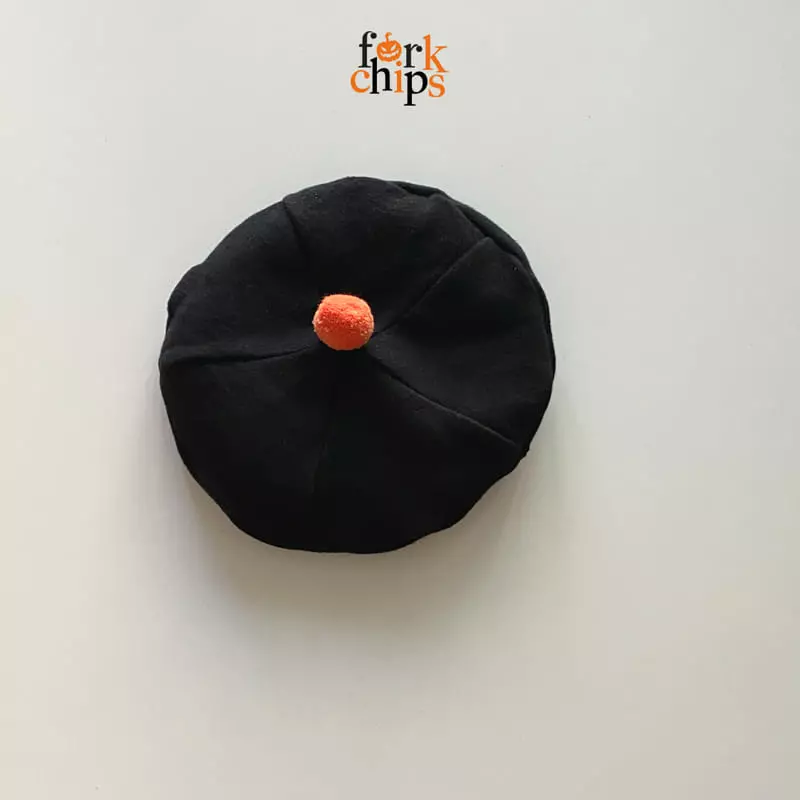 Fork Chips - Korean Children Fashion - #stylishchildhood - Hallooween Beret Hat