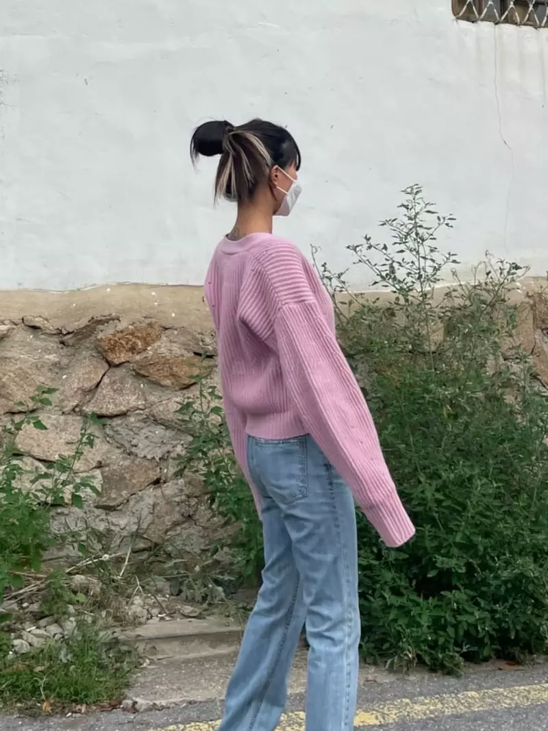 Fossette - Korean Women Fashion - #womensfashion - Open Cardigan - 4