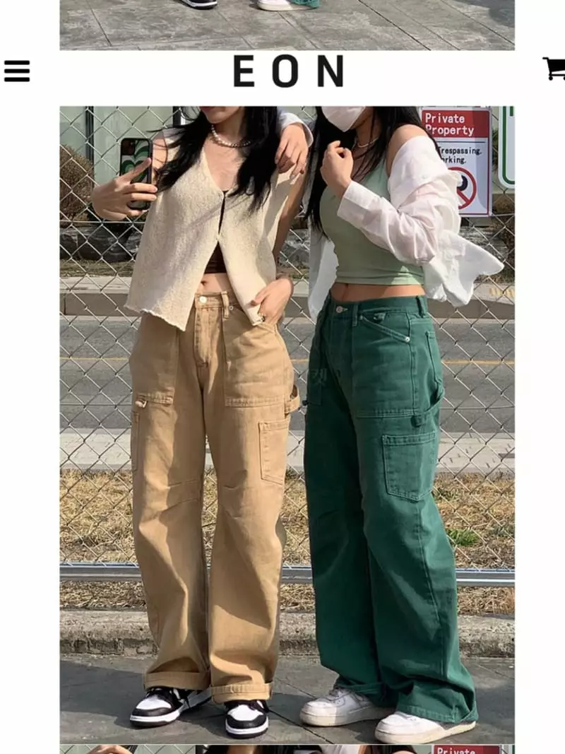 Fossette - Korean Women Fashion - #momslook - Somedat Dyeing Pants - 3