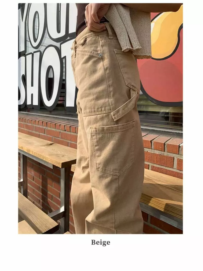 Fossette - Korean Women Fashion - #momslook - Somedat Dyeing Pants - 7
