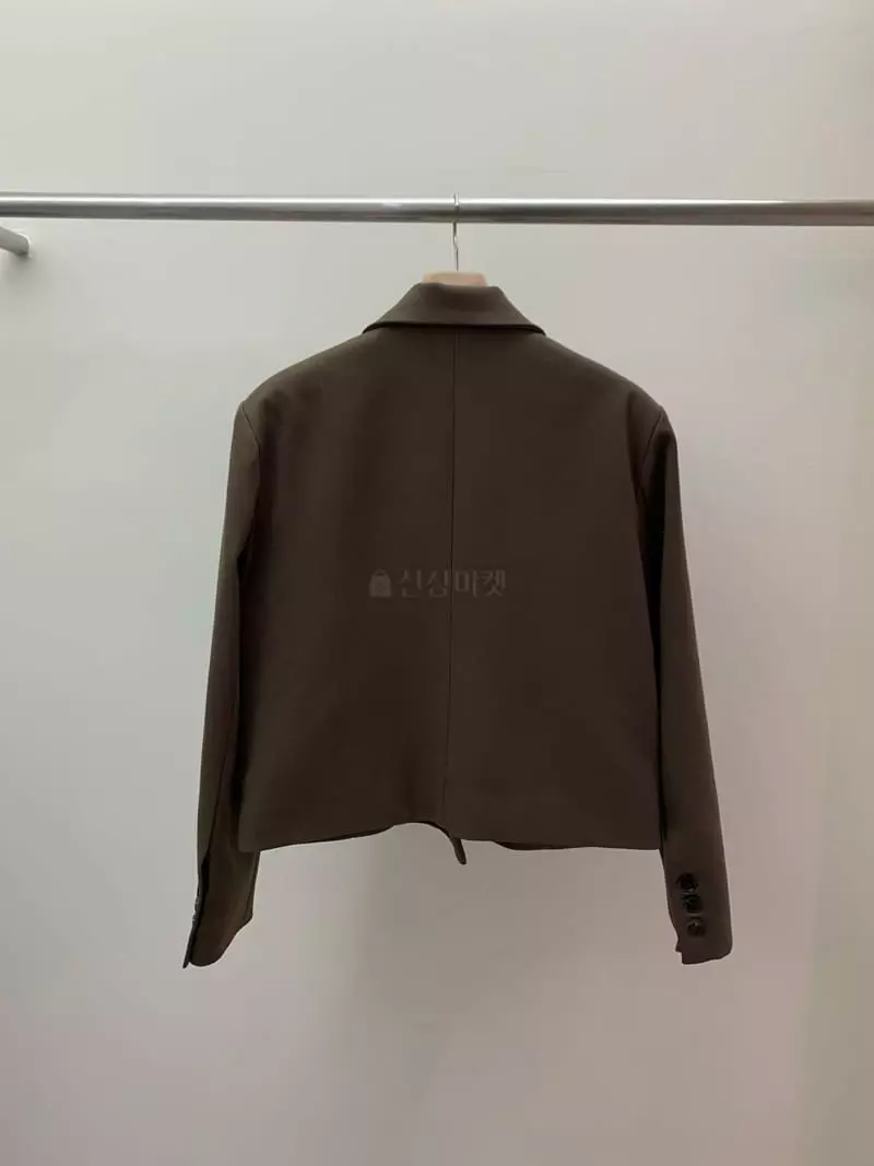 Fossette - Korean Women Fashion - #momslook - Wasit Double Jacket - 2