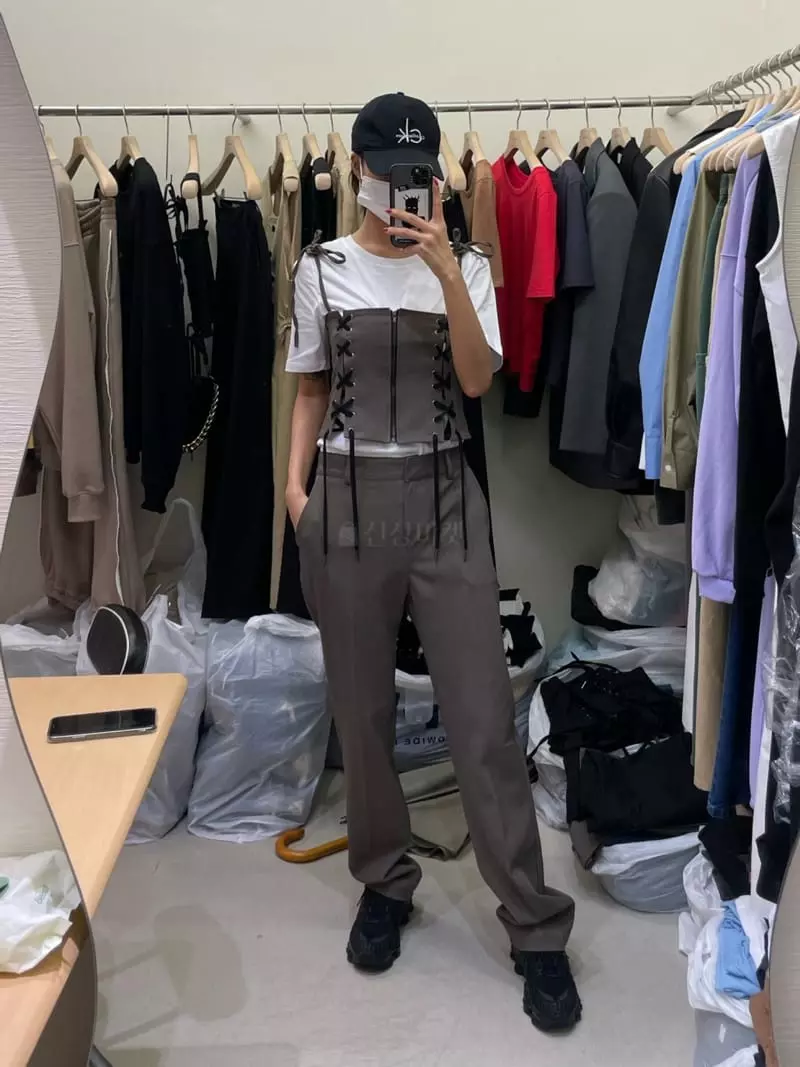 Fossette - Korean Women Fashion - #momslook - Mood Pants - 9