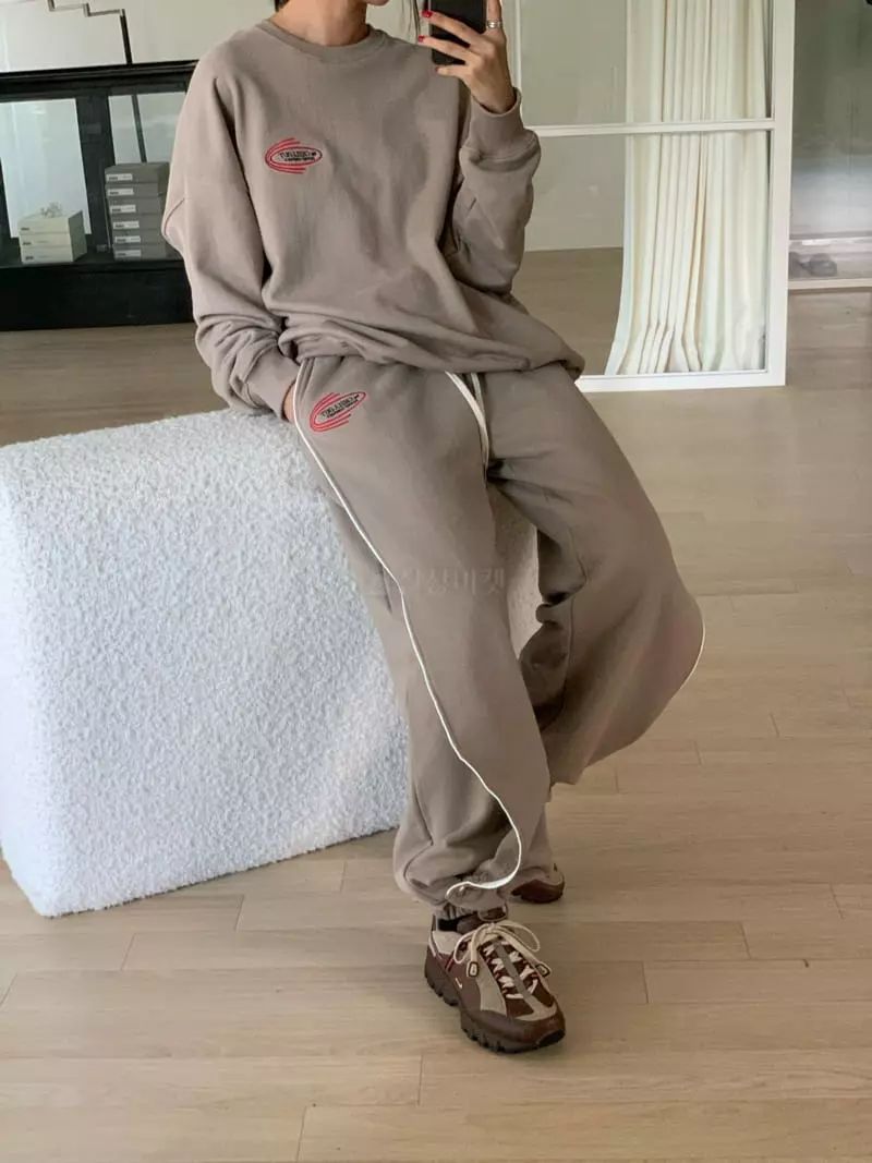 Fossette - Korean Women Fashion - #momslook - Out Sweatshirt - 11