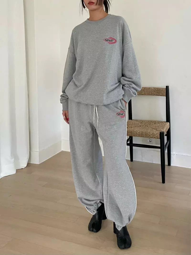 Fossette - Korean Women Fashion - #momslook - Out Sweatshirt - 9