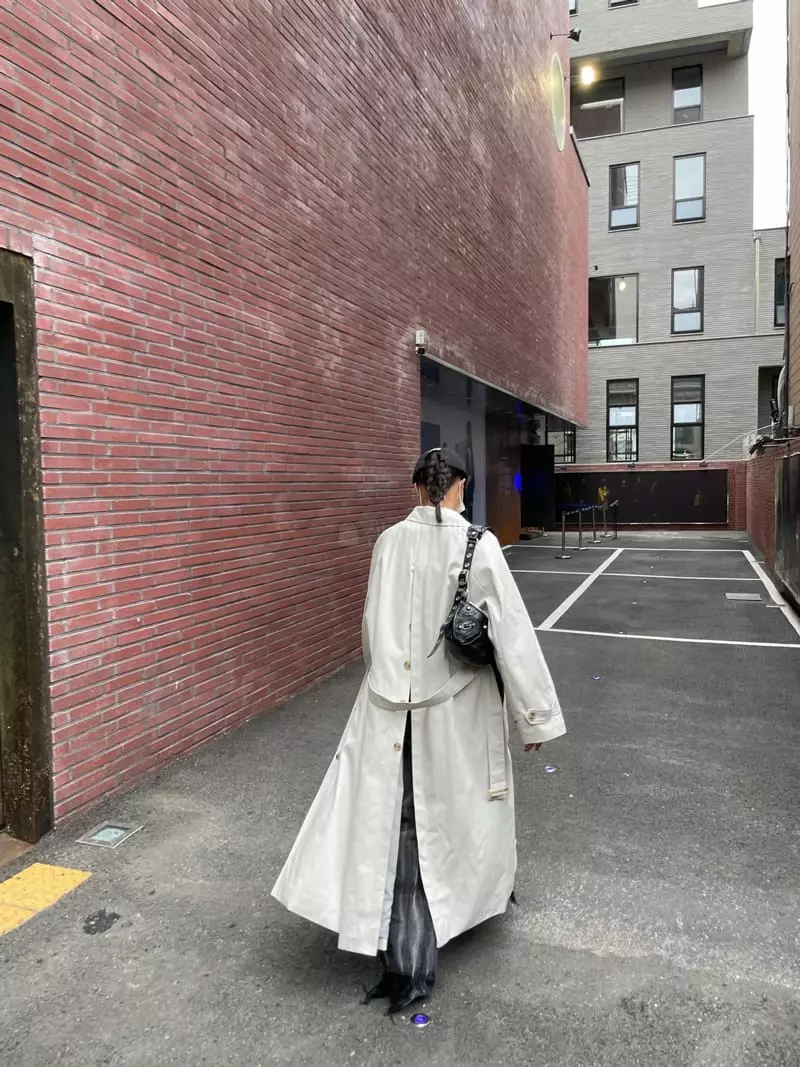 Fossette - Korean Women Fashion - #romanticstyle - Chick Coat - 7
