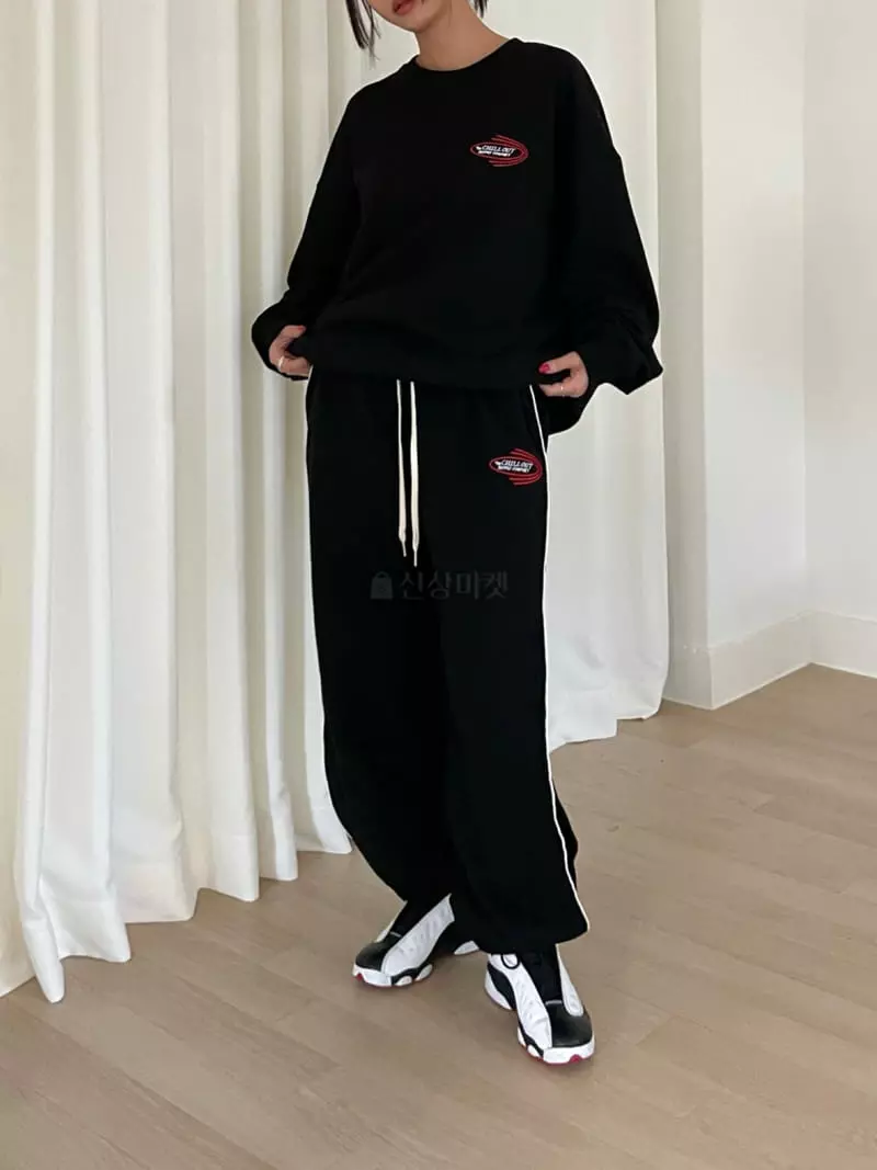 Fossette - Korean Women Fashion - #romanticstyle - Out Sweatshirt - 3