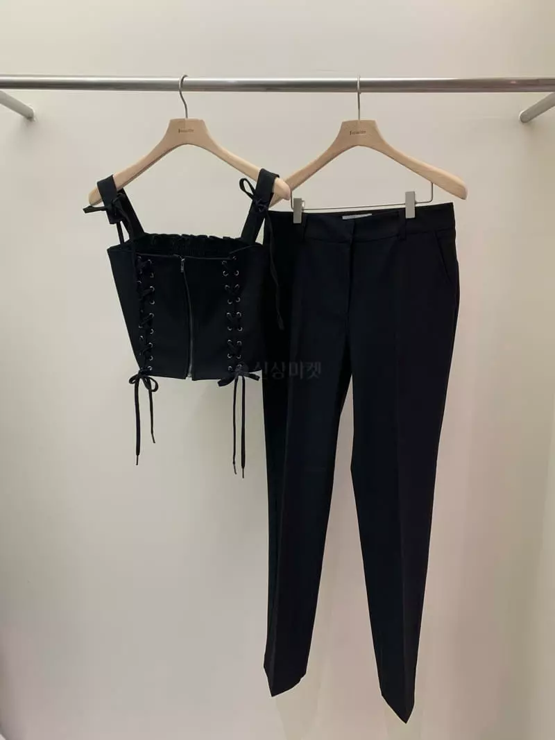 Fossette - Korean Women Fashion - #shopsmall - Mood Pants - 6