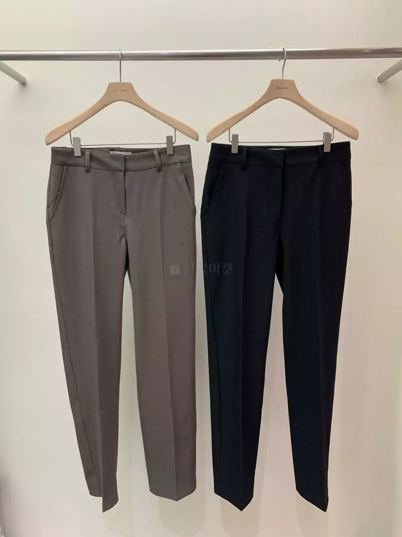 Fossette - Korean Women Fashion - #vintageinspired - Mood Pants