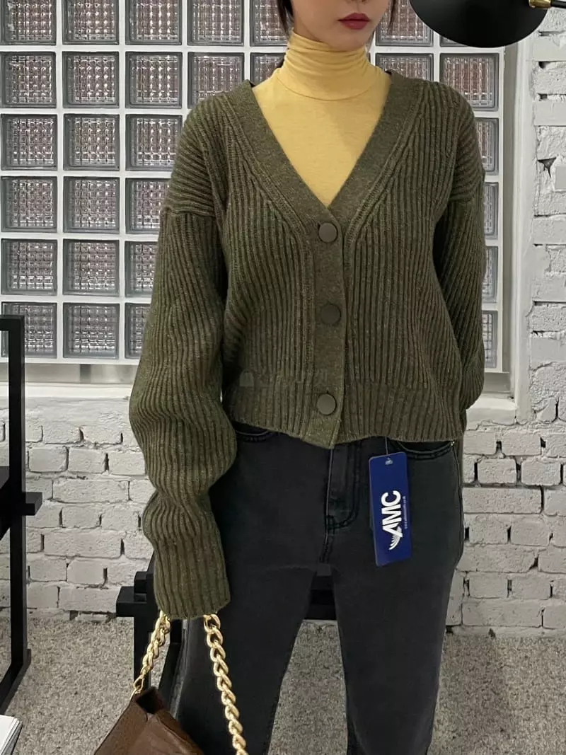 Fossette - Korean Women Fashion - #vintagekidsstyle - Open Cardigan - 11