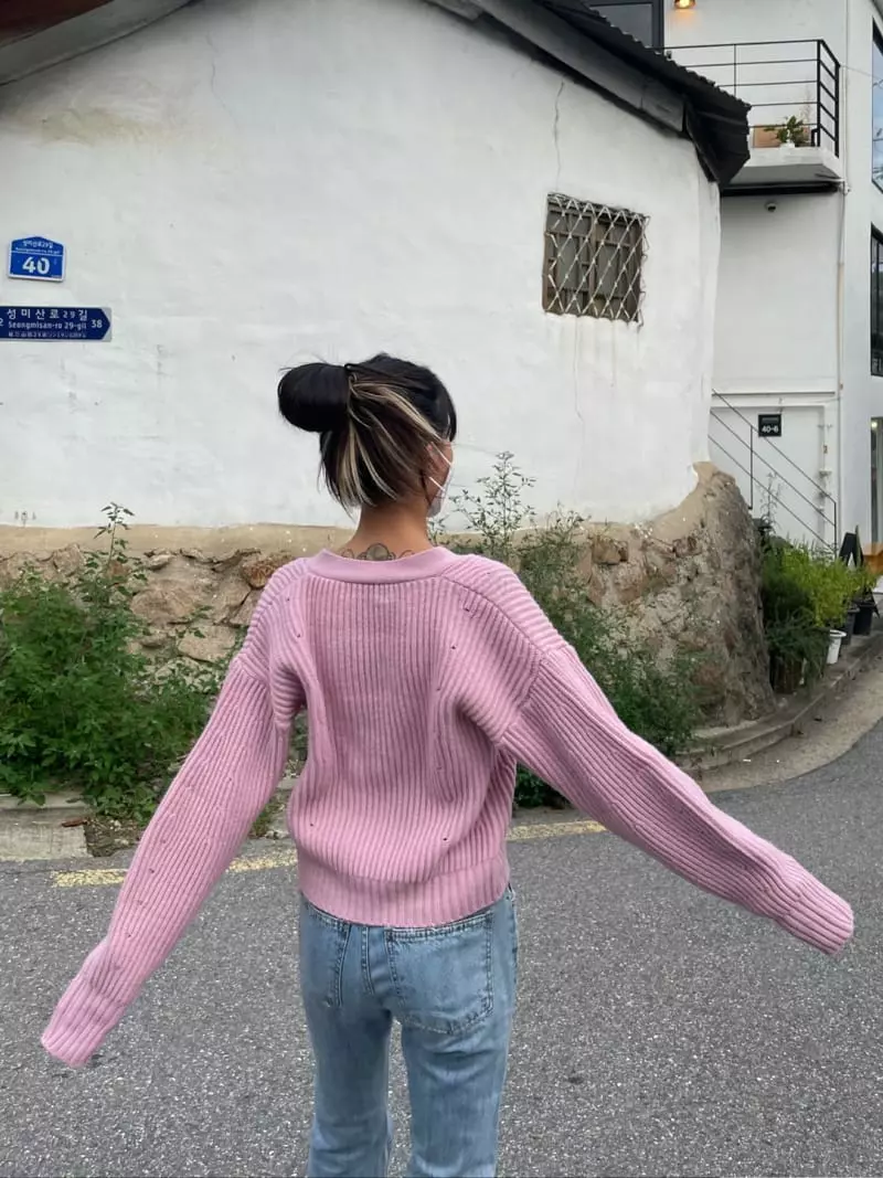 Fossette - Korean Women Fashion - #womensfashion - Open Cardigan - 3