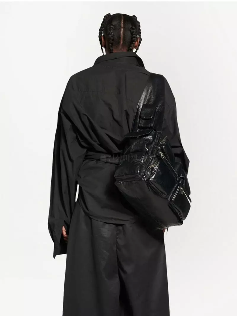 Fossette - Korean Women Fashion - #womensfashion - Boxy Wrap Shirt