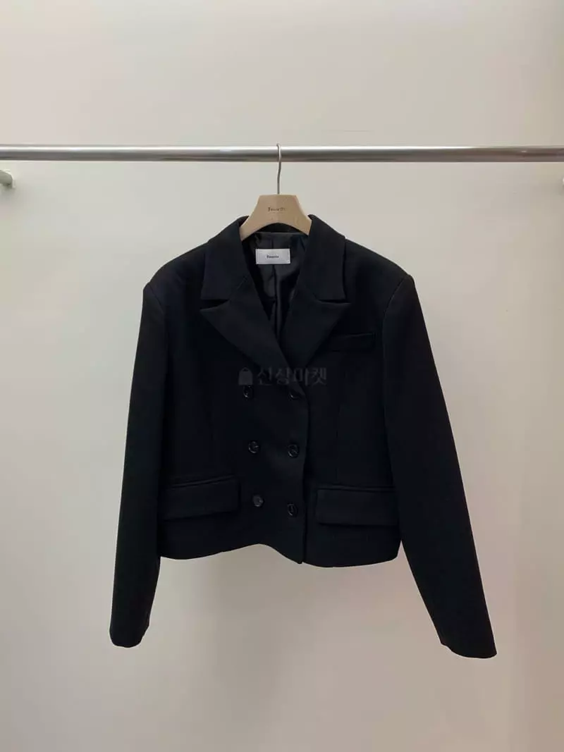 Fossette - Korean Women Fashion - #womensfashion - Wasit Double Jacket - 3