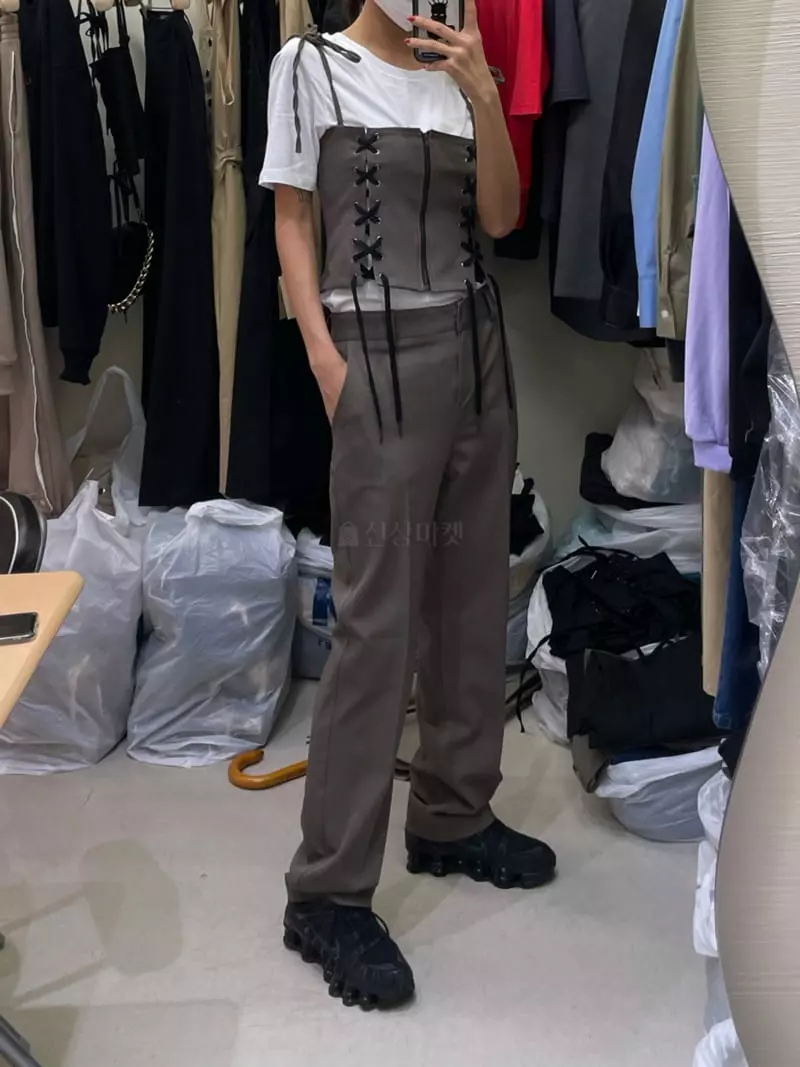Fossette - Korean Women Fashion - #womensfashion - Mood Pants - 10