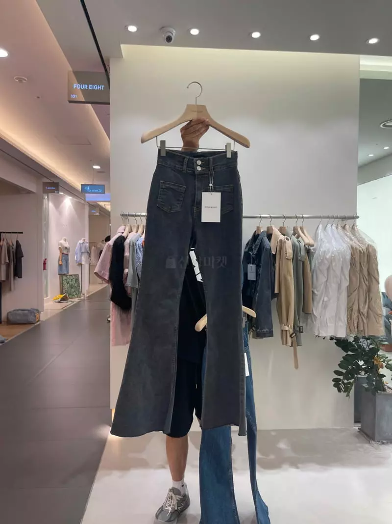 Four Eight - Korean Women Fashion - #momslook - Pocket Jeans - 10