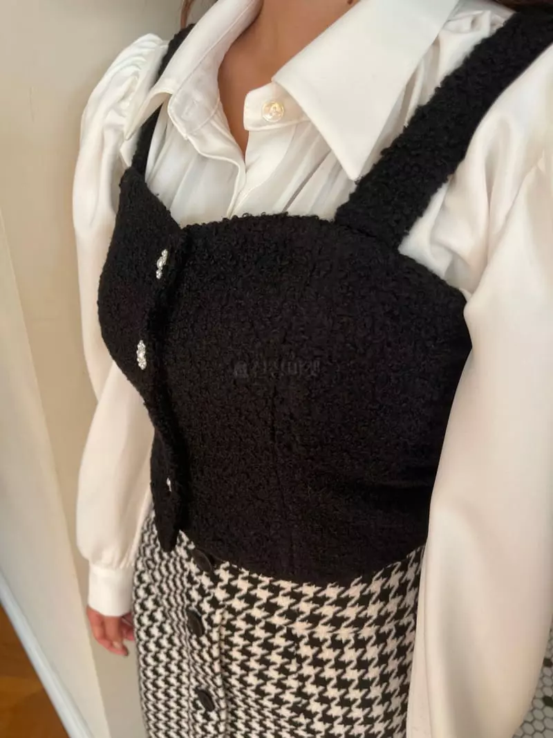 Four Eight - Korean Women Fashion - #womensfashion - Teddy Bustier - 4