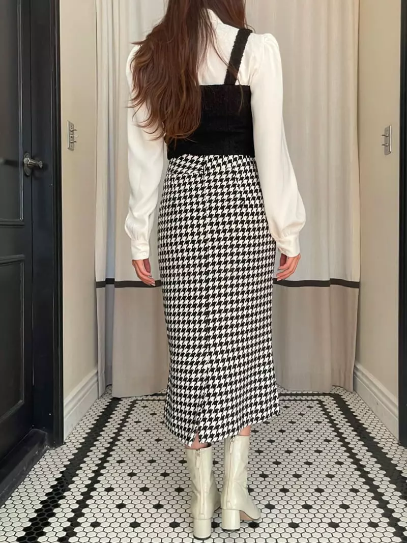 Four Eight - Korean Women Fashion - #momslook - Zidori Skirt - 5