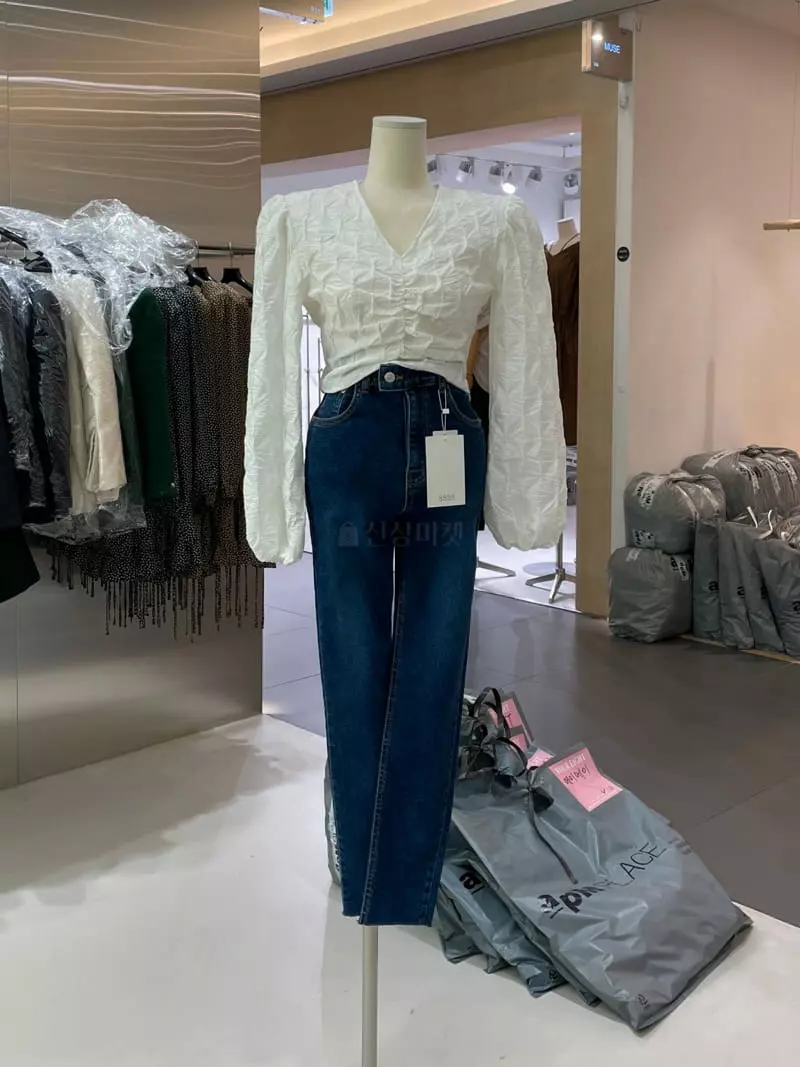 Four Eight - Korean Women Fashion - #momslook - Anna Blouse