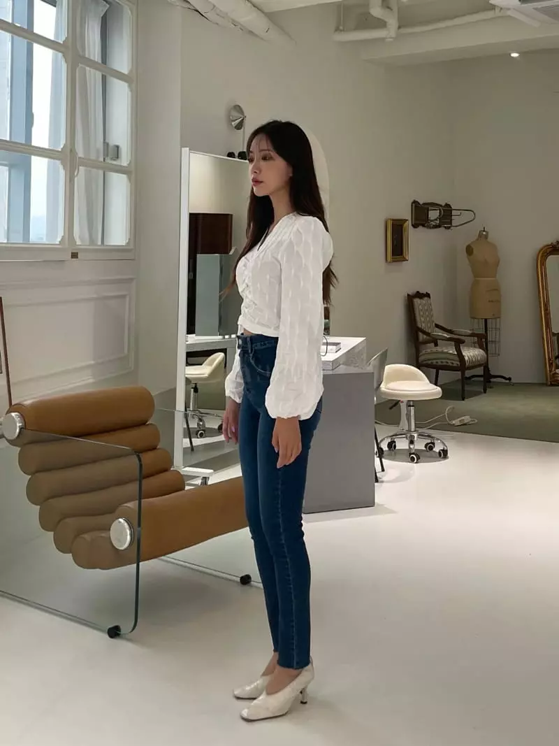 Four Eight - Korean Women Fashion - #momslook - Anna Blouse - 2