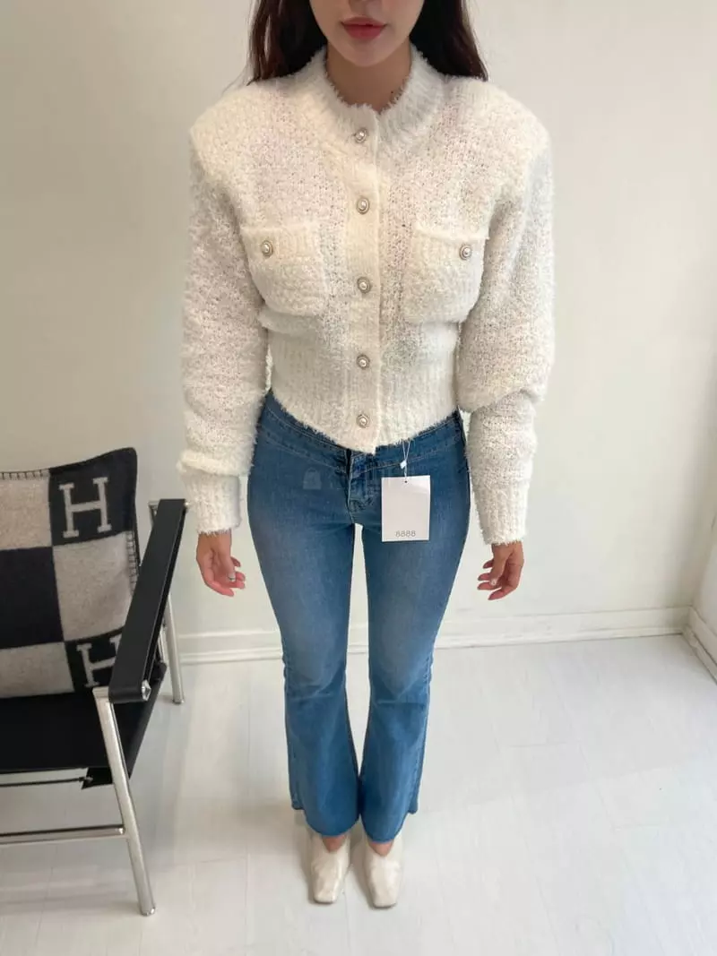Four Eight - Korean Women Fashion - #momslook - Candy Knit Cardigan - 9