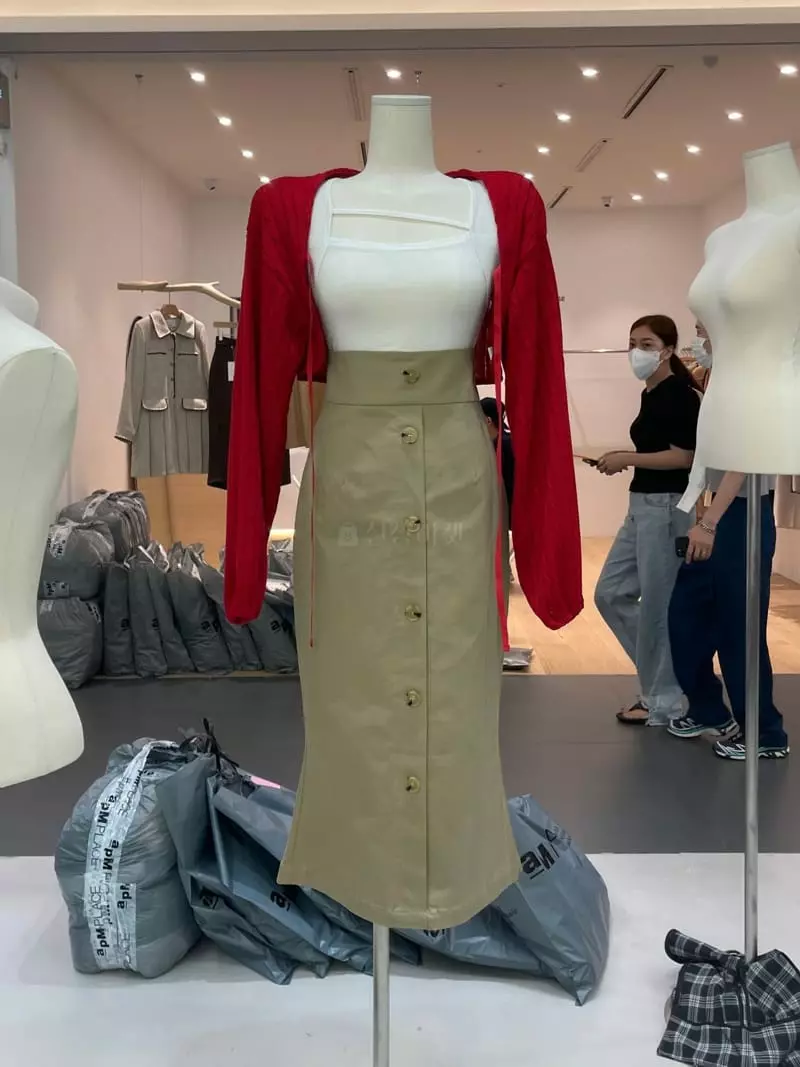 Four Eight - Korean Women Fashion - #momslook - Twist Bolero Cardigan - 10