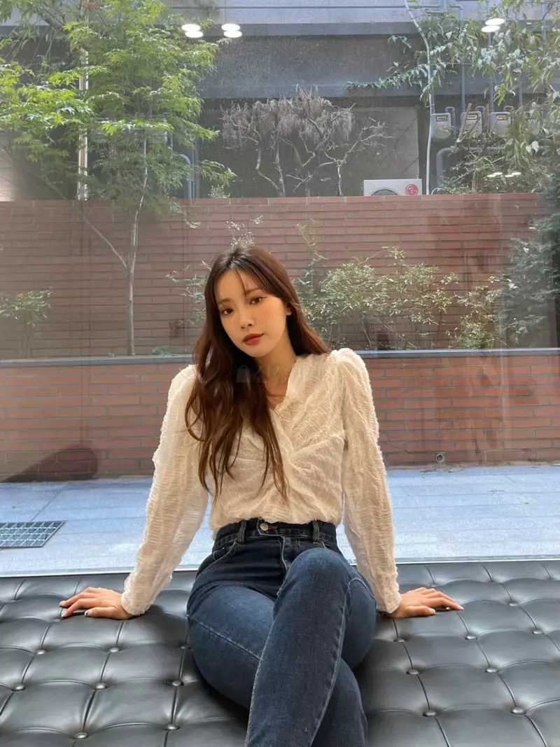 Four Eight - Korean Women Fashion - #momslook - Twist Blouse - 6