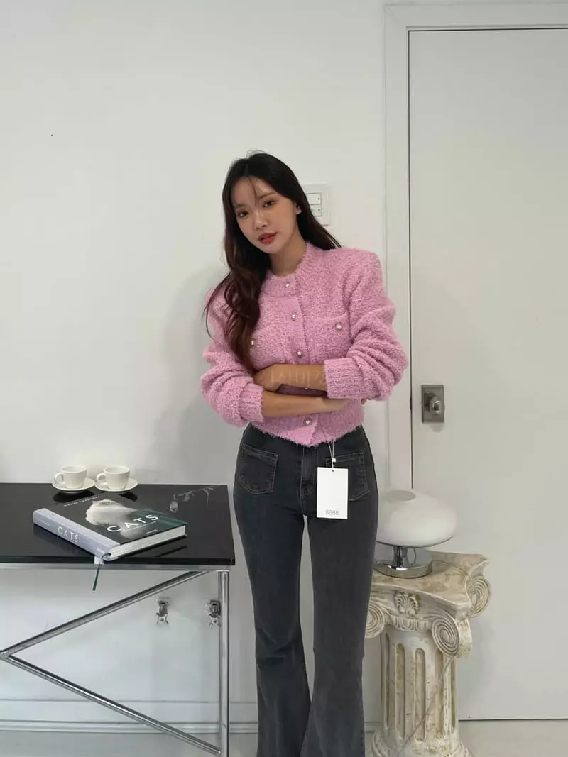 Four Eight - Korean Women Fashion - #pursuepretty - Candy Knit Cardigan - 4