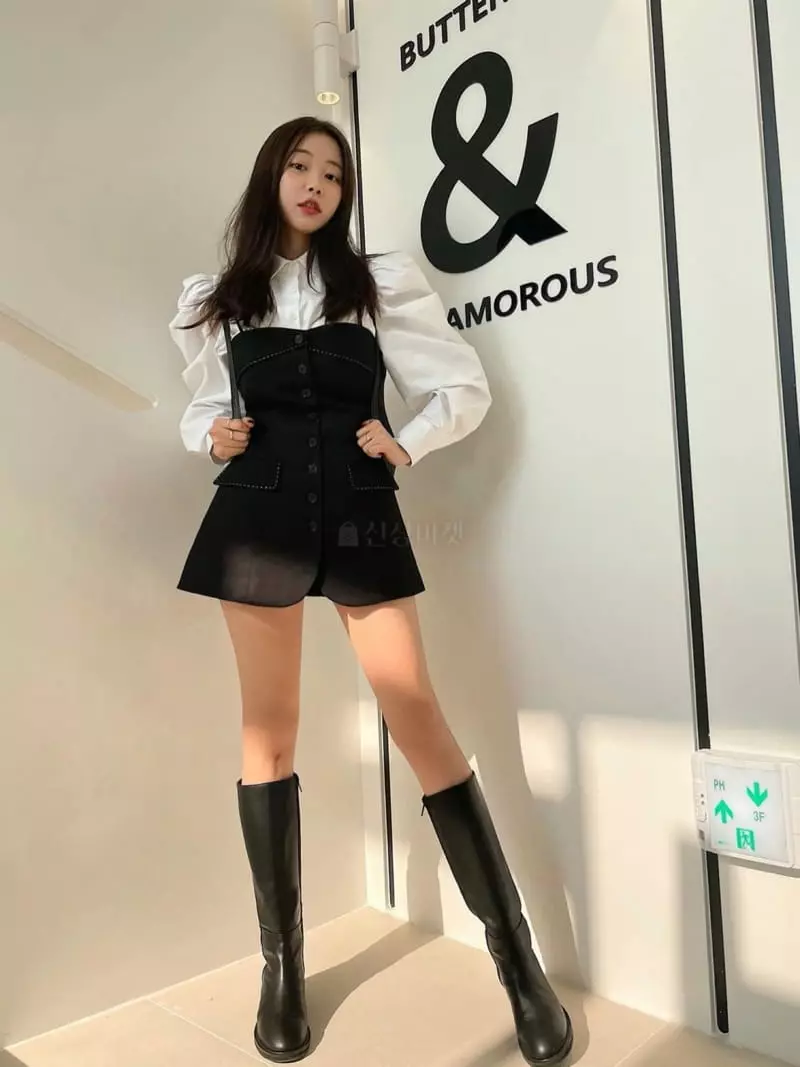 Four Eight - Korean Women Fashion - #thatsdarling - Mar Stitch One-piece - 3