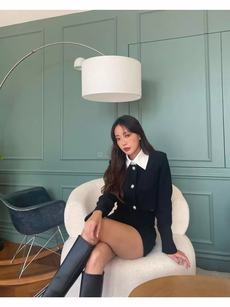 Four Eight - Korean Women Fashion - #thelittlethings - Lumi Twid Jacket