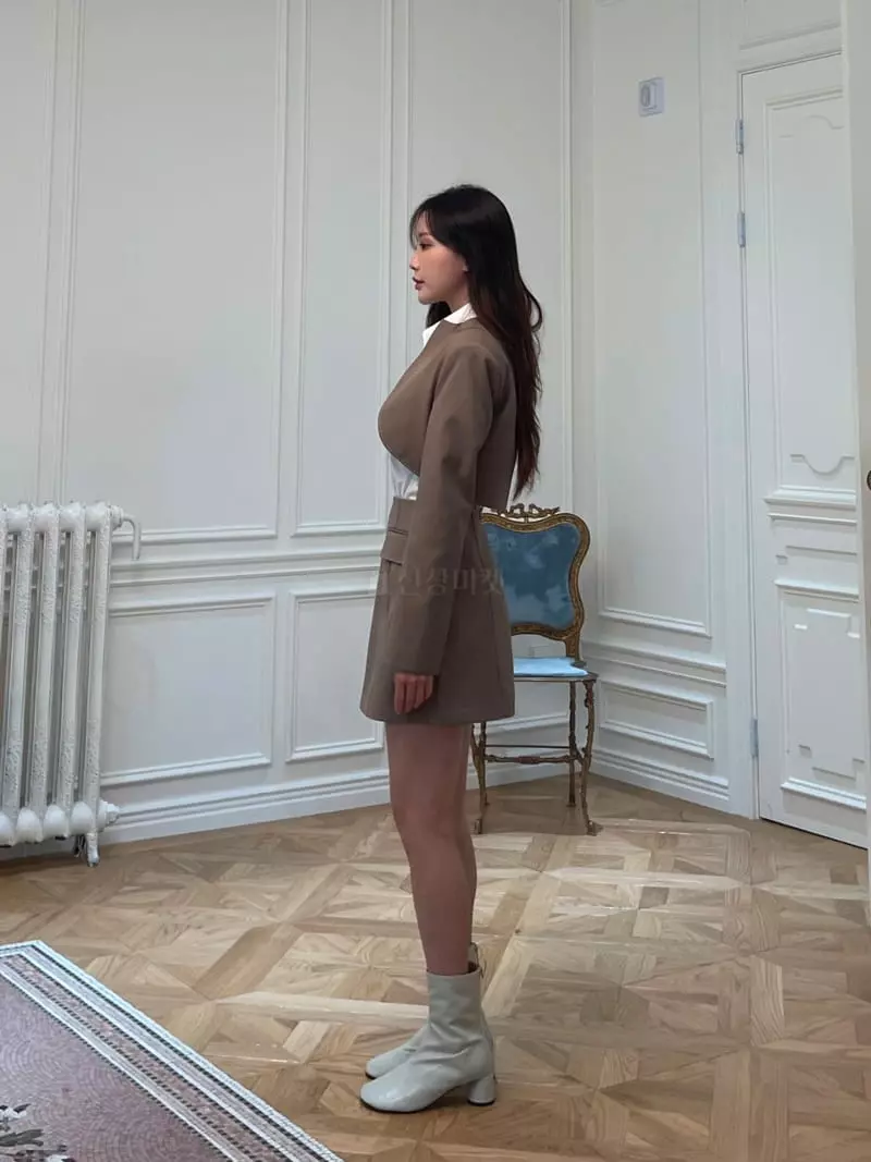 Four Eight - Korean Women Fashion - #womensfashion - Hoshi Stitch Jacket - 8