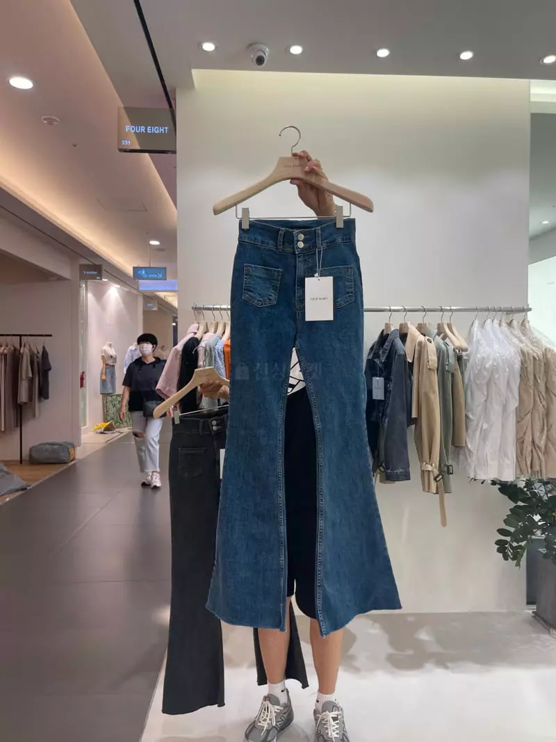 Four Eight - Korean Women Fashion - #womensfashion - Pocket Jeans - 9