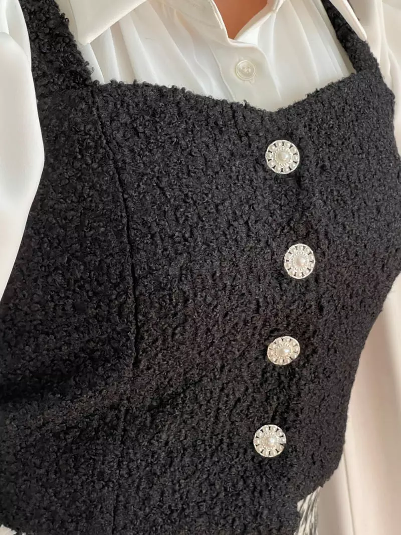 Four Eight - Korean Women Fashion - #womensfashion - Teddy Bustier - 5