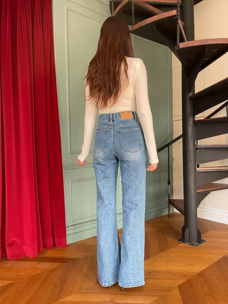 Four Eight - Korean Women Fashion - #womensfashion - Semi Jeans