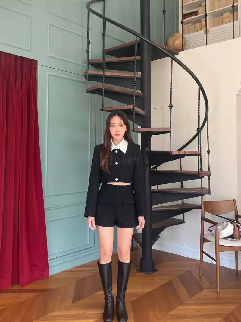 Four Eight - Korean Women Fashion - #womensfashion - Lumi Twid Jacket - 7