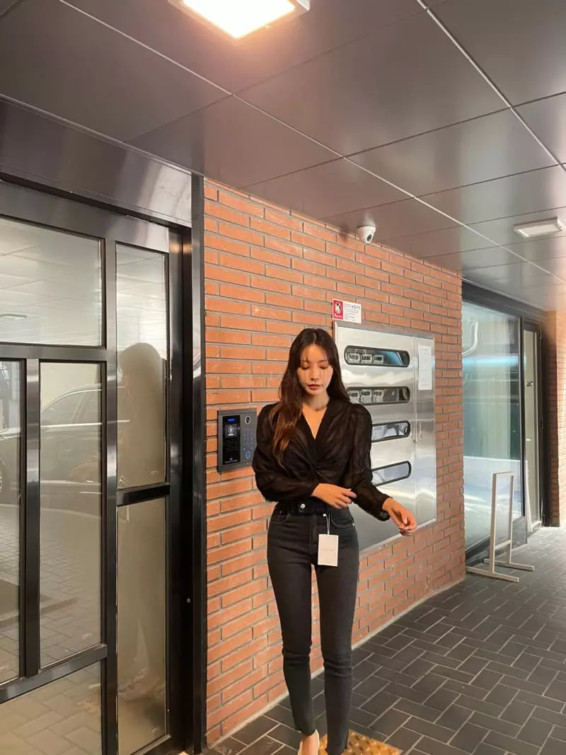 Four Eight - Korean Women Fashion - #womensfashion - Twist Blouse - 11