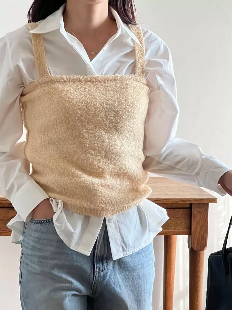Fre - Korean Women Fashion - #momslook - Tie Shirt - 3