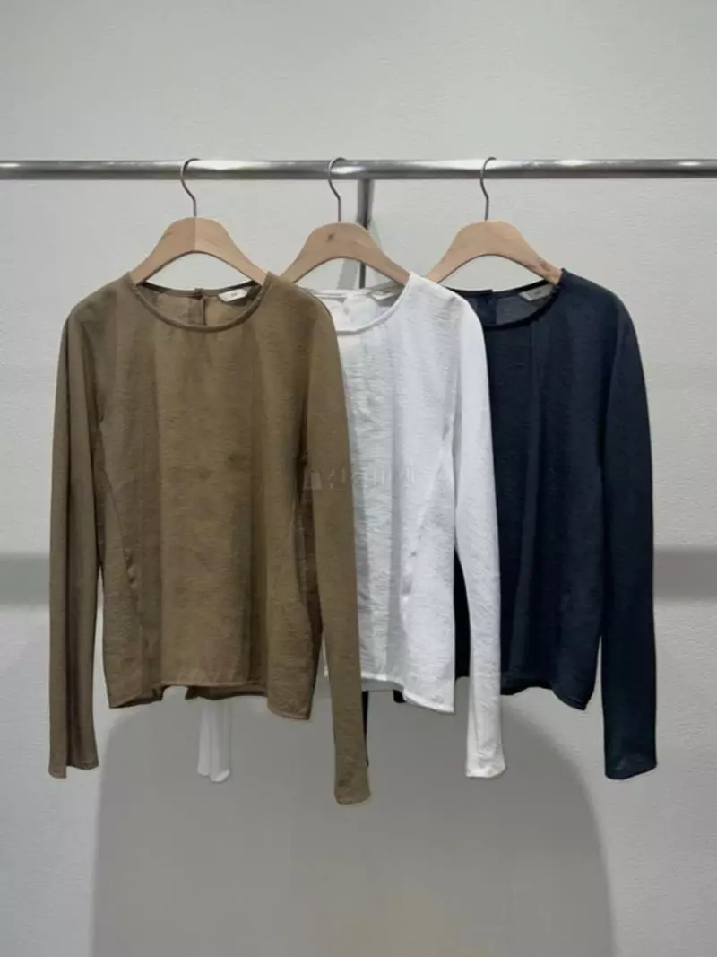 Fre - Korean Women Fashion - #momslook - Round Button Blouse - 5