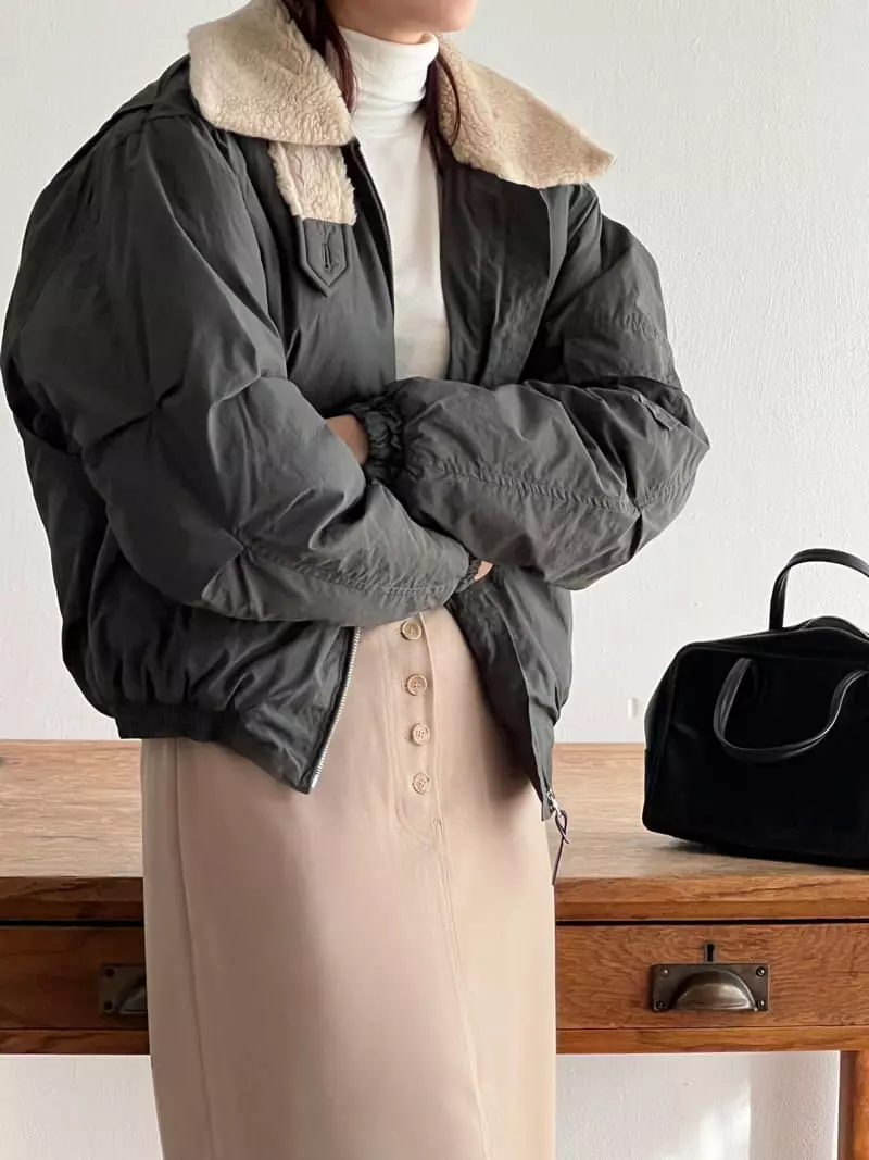 Fre - Korean Women Fashion - #womensfashion - Sand Turtleneck Tee - 4