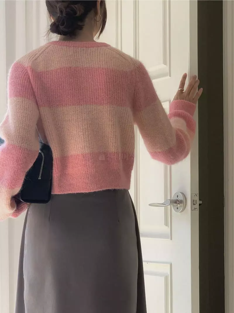 Fre - Korean Women Fashion - #momslook - Alpaca Cardigan - 2