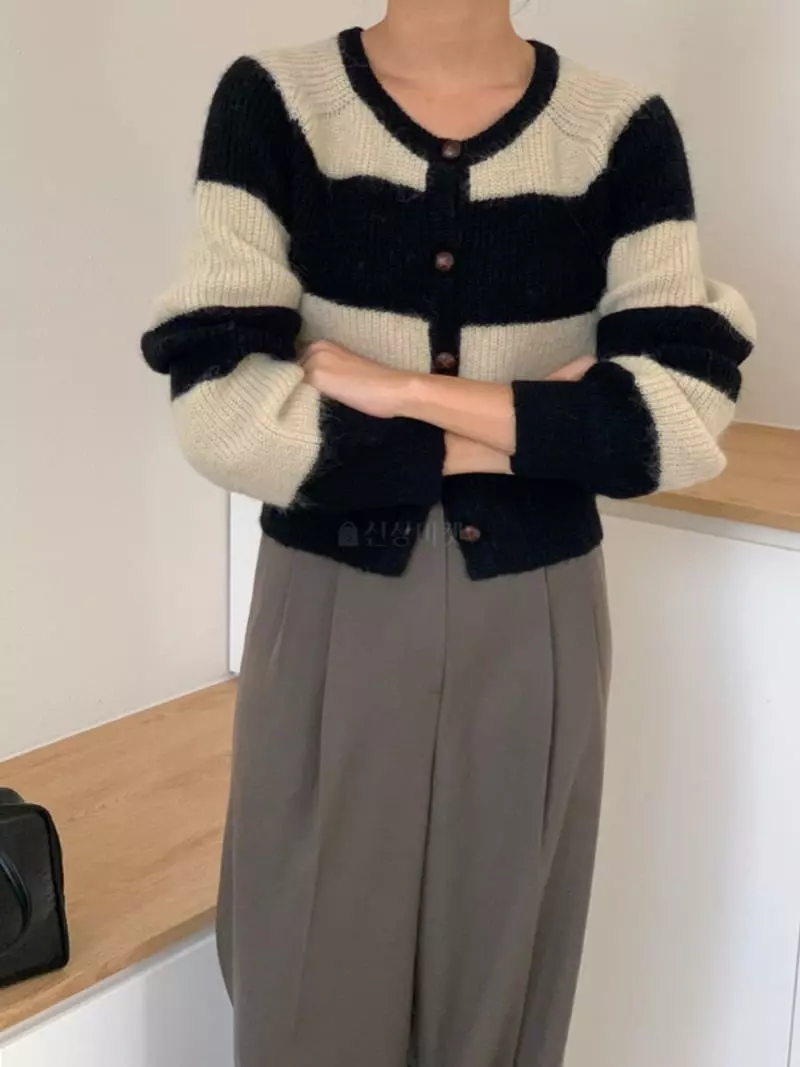 Fre - Korean Women Fashion - #womensfashion - Alpaca Cardigan - 4