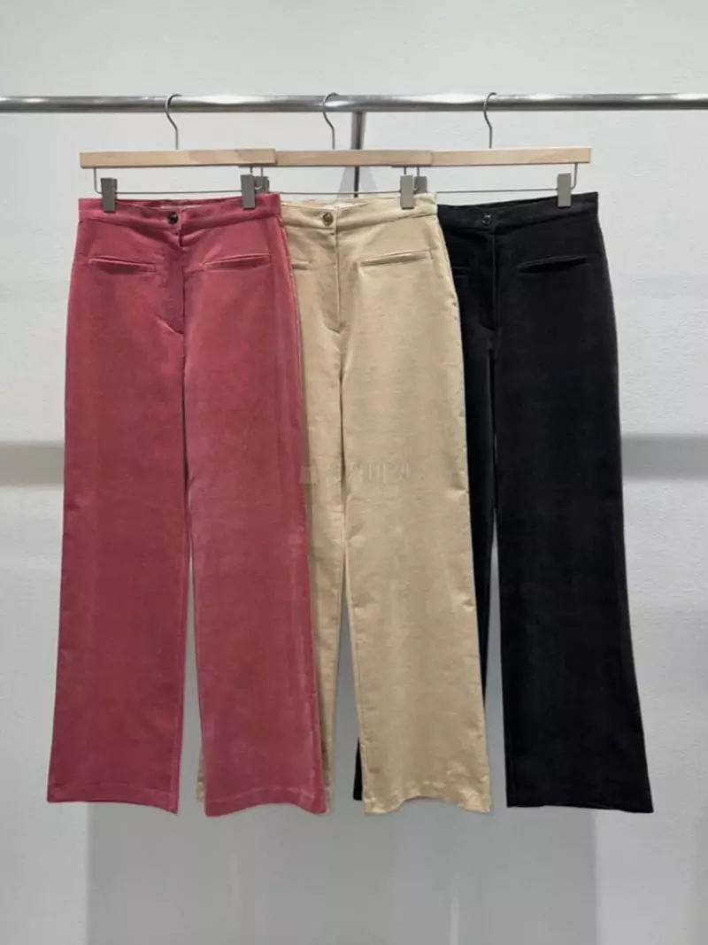 Fre - Korean Women Fashion - #womensfashion - Corduroy Pants - 6
