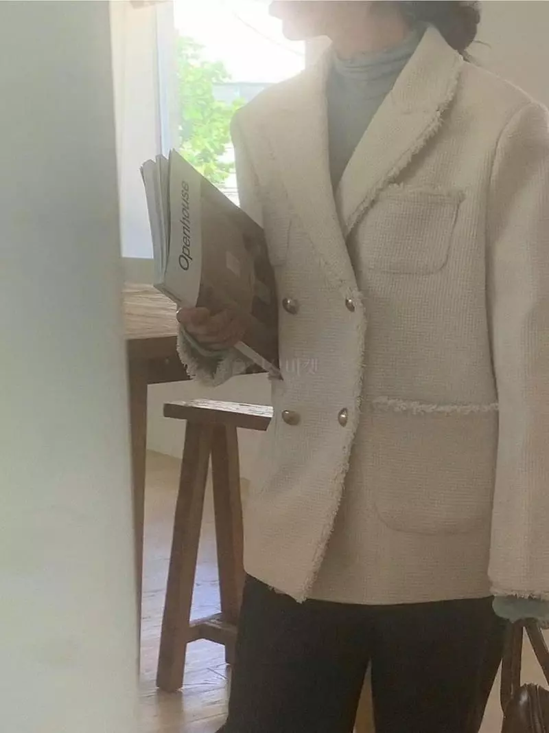 Frill - Korean Women Fashion - #momslook - Needs Jacket - 2