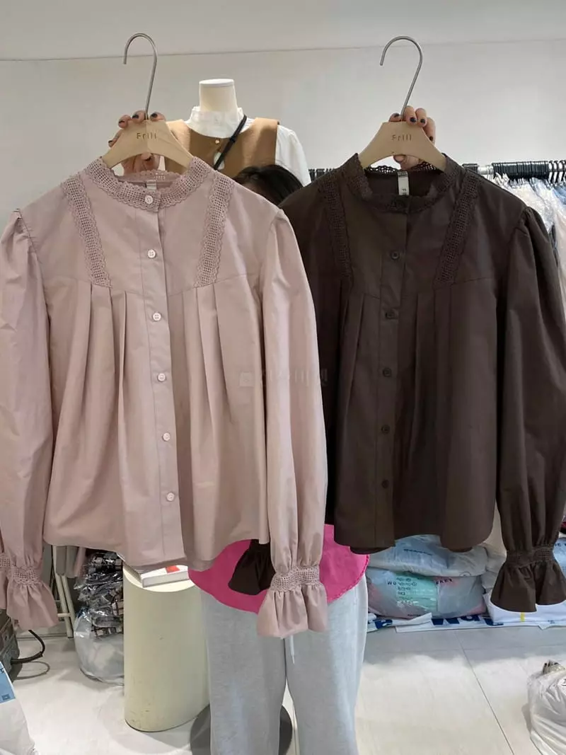 Frill - Korean Women Fashion - #pursuepretty - Sugar Blouse - 4