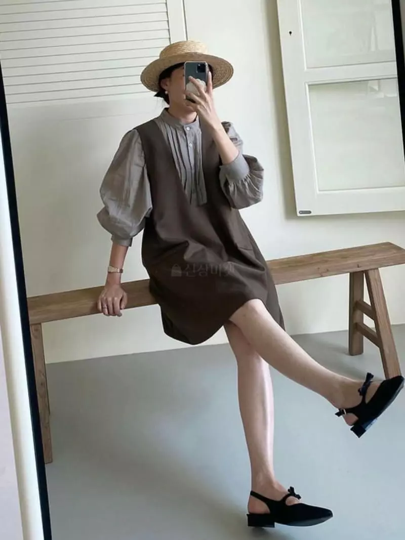 Frill - Korean Women Fashion - #romanticstyle - Ellen One-piece - 6
