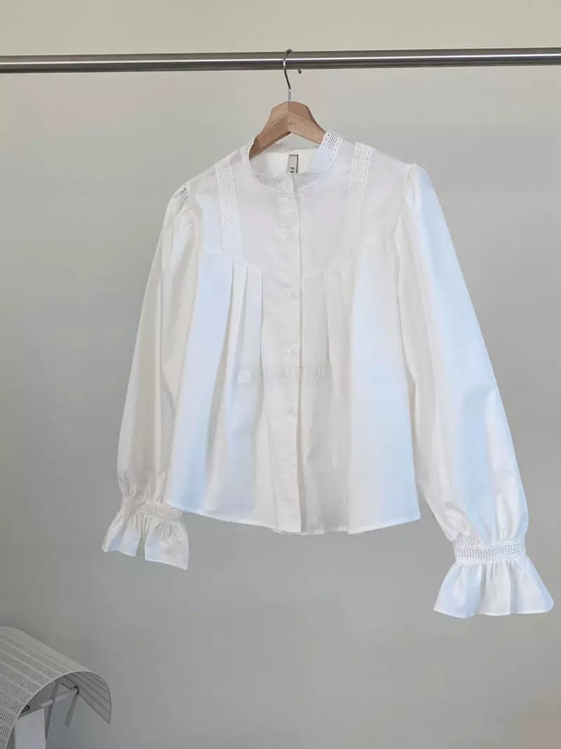 Frill - Korean Women Fashion - #thatsdarling - Sugar Blouse - 7