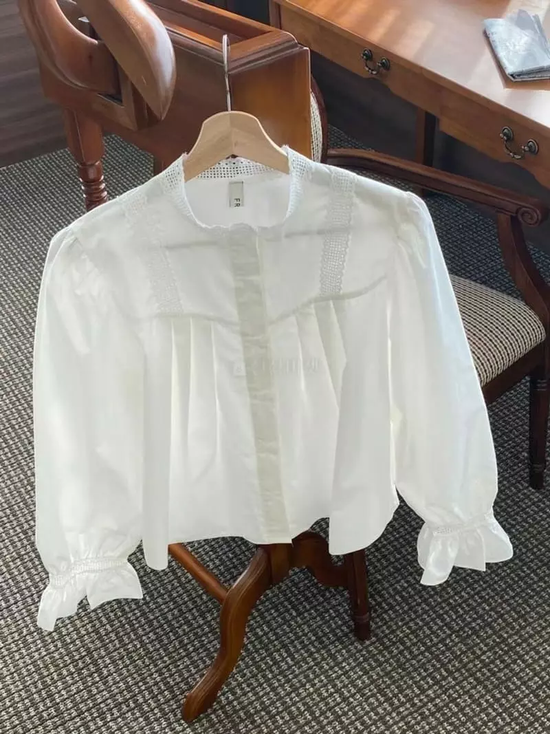 Frill - Korean Women Fashion - #vintageinspired - Sugar Blouse